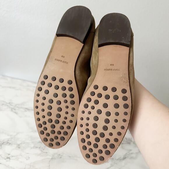 Tory Burch River Rock Suede Ballet Loafers women’s Size 9 excellent condition - Picture 7 of 12